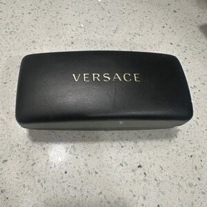Versace Black Case with Gold Lettering